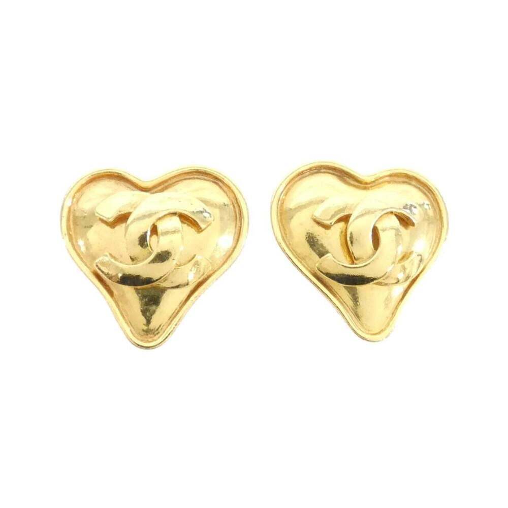 CHANEL Gold Earrings